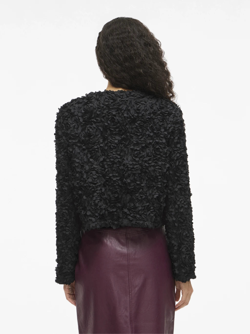 Vila Cardigan Virosie in der Farbe Black Beauty