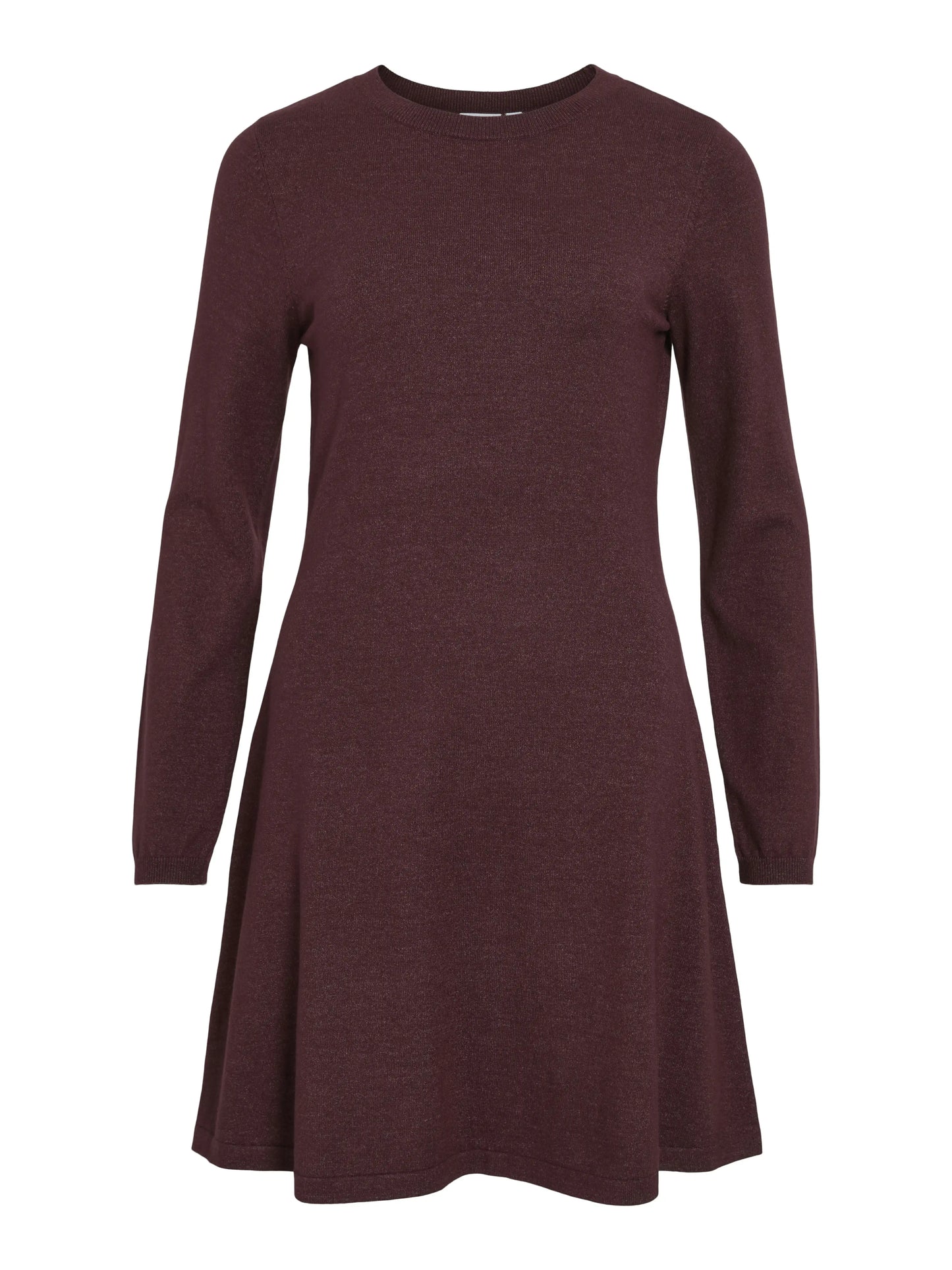 Vila Kleid Vicomfy in der Farbe Fig/Melange