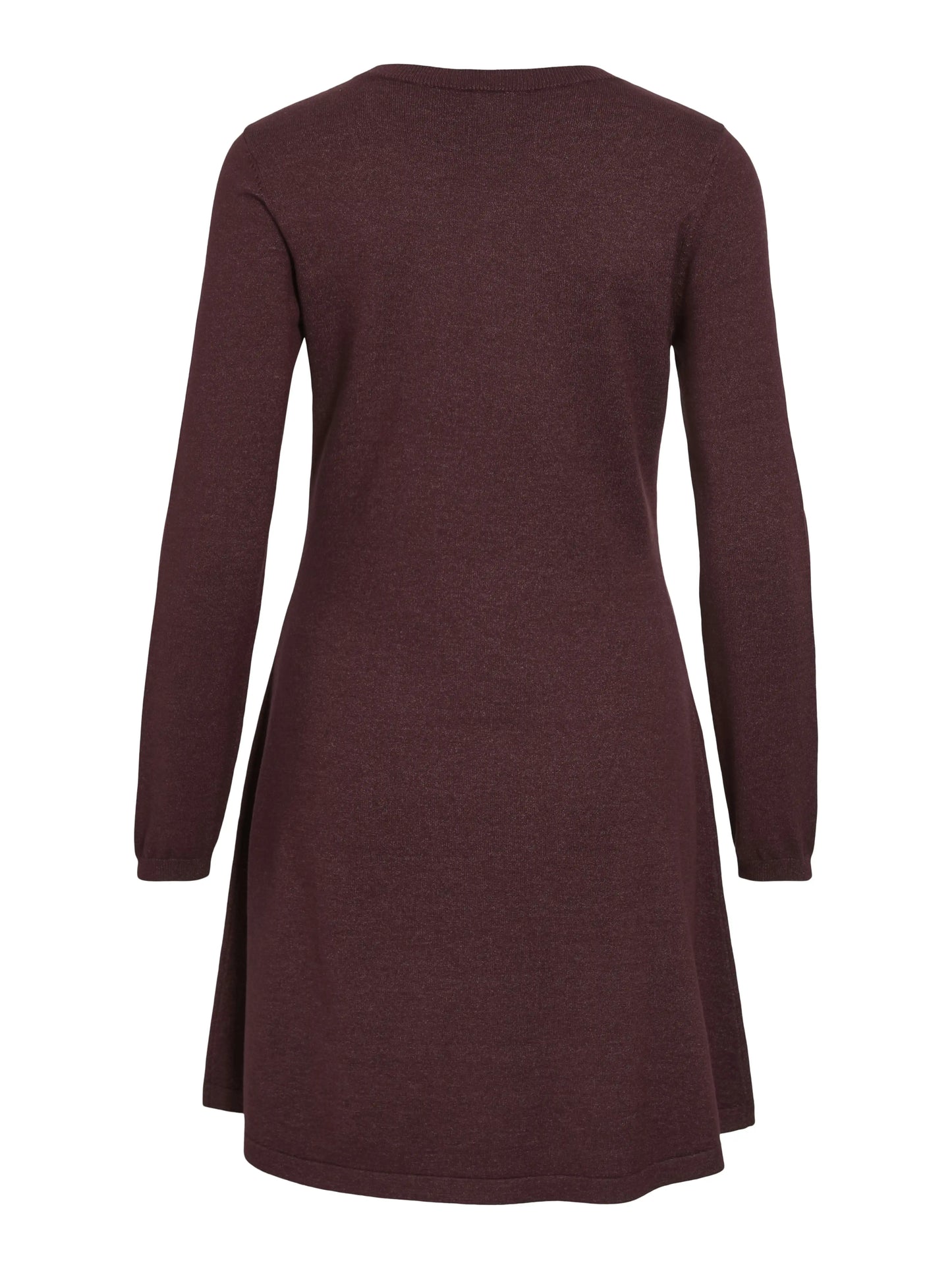 Vila Kleid Vicomfy in der Farbe Fig/Melange