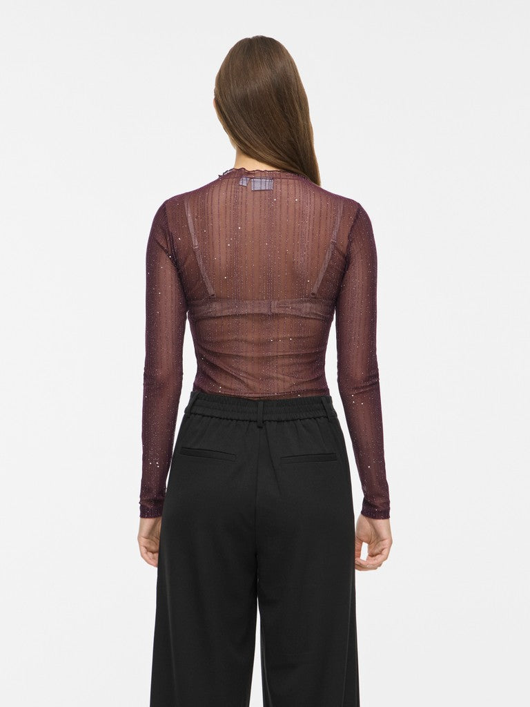 Vila Stehkragen-Longsleeve Viturno in Port Royale