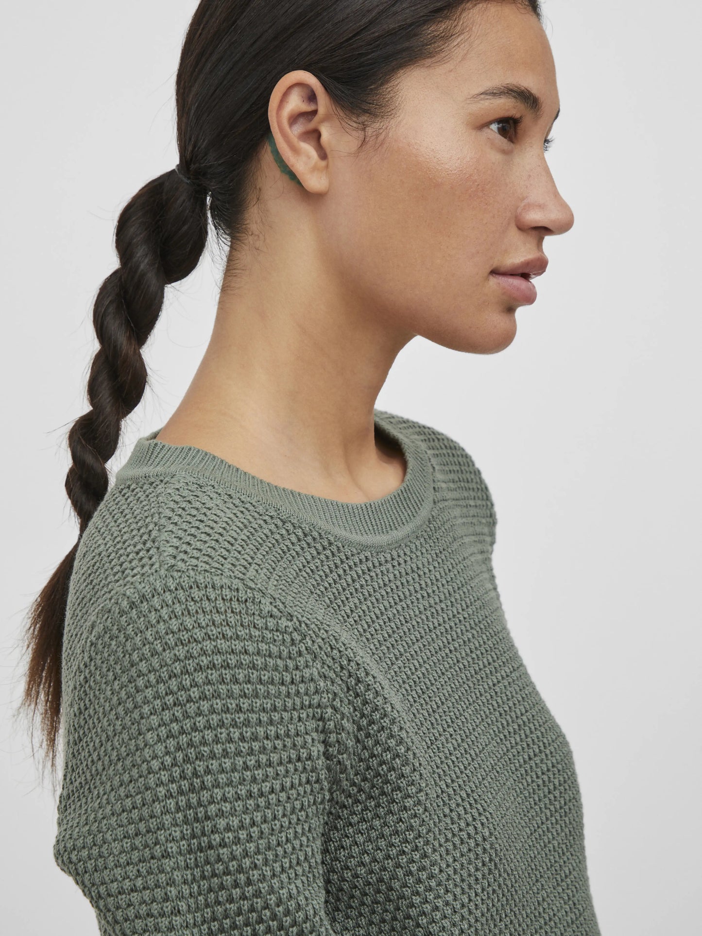 Vila Pullover Vidalo O-Neck Laurel Wreath