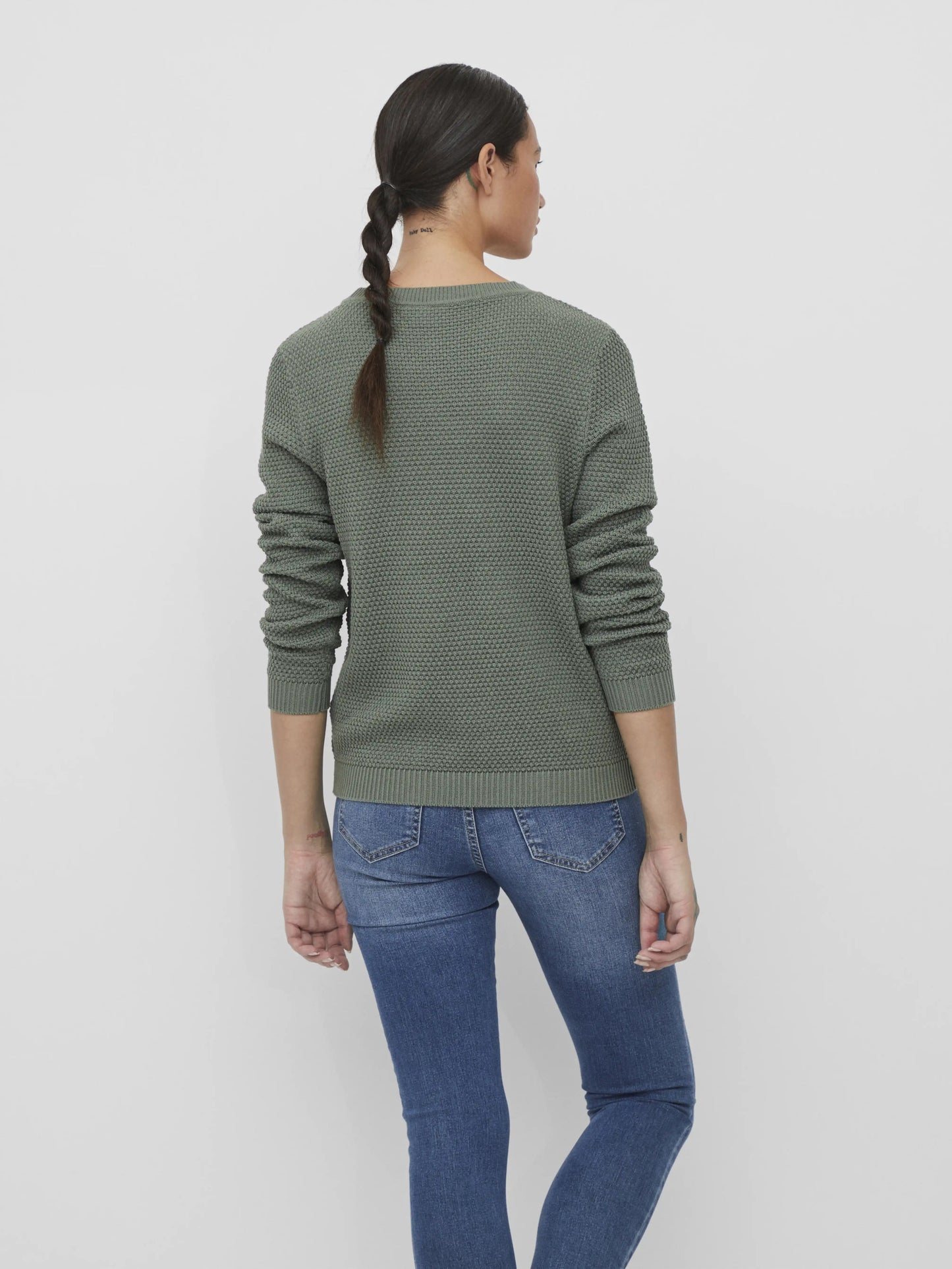 Vila Pullover Vidalo O-Neck Laurel Wreath