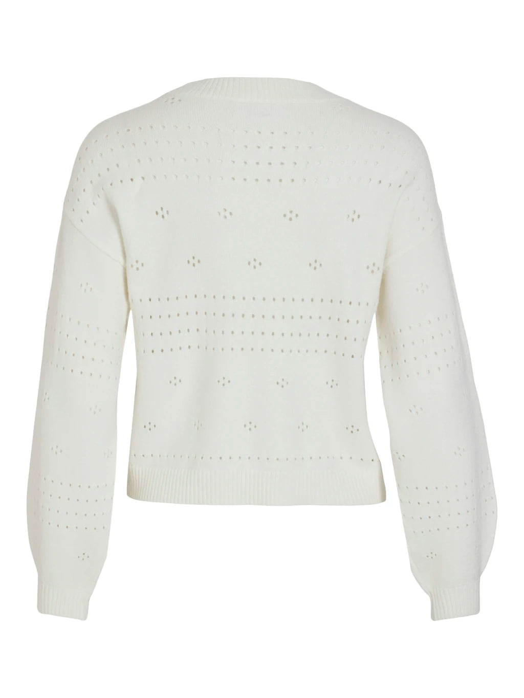 Vila VIRIL Pullover White Alyssum