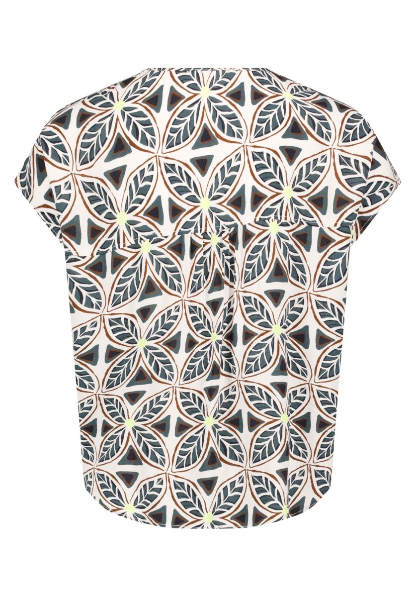 Cartoon Bluse Kurz 1/2 Arm