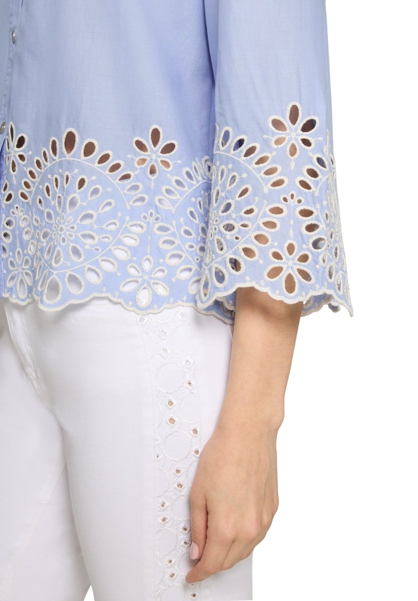 Cartoon Bluse Kurz 3/4 Arm