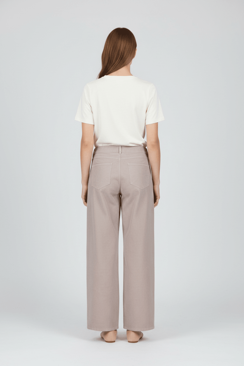 Cartoon Hose Jeans Taupe Hell