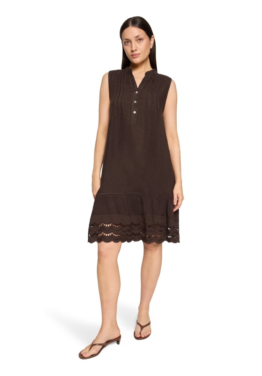 Cartoon Kleid Kurz ohne Arm in der Farbe Black
