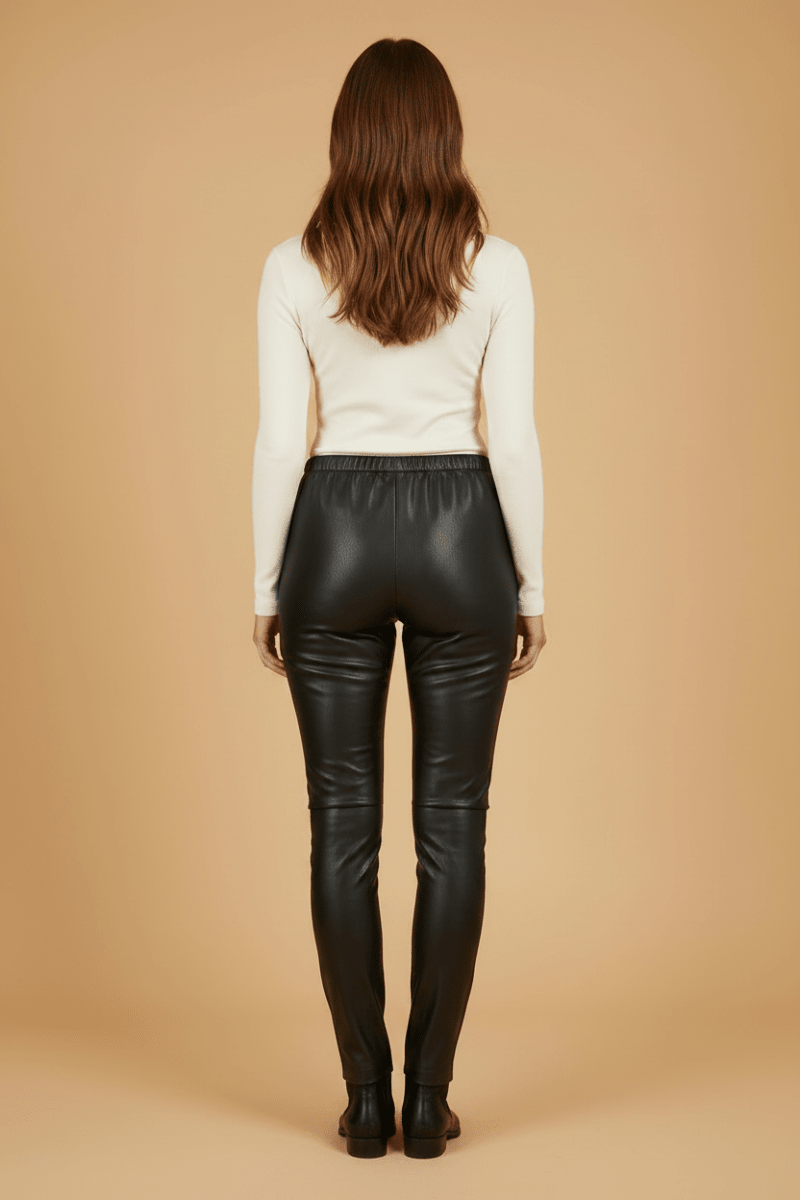 Cartoon Legging Schwarz – Damen Leggings Viskose
