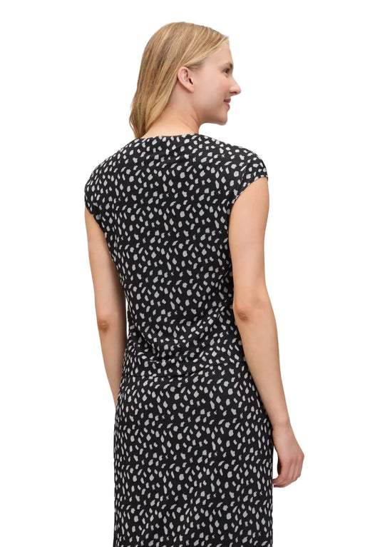 Cartoon Shirt Kurz in der Farbe Schwarz