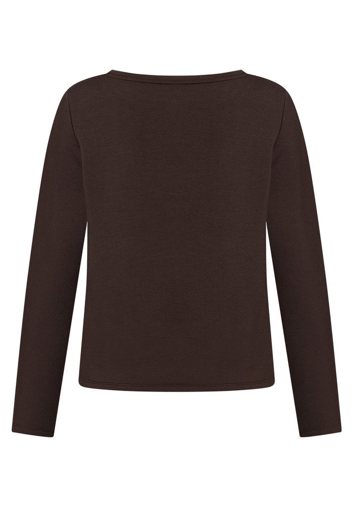 Cartoon Sweat Kurz 1/1 Arm Patch Brown/Black