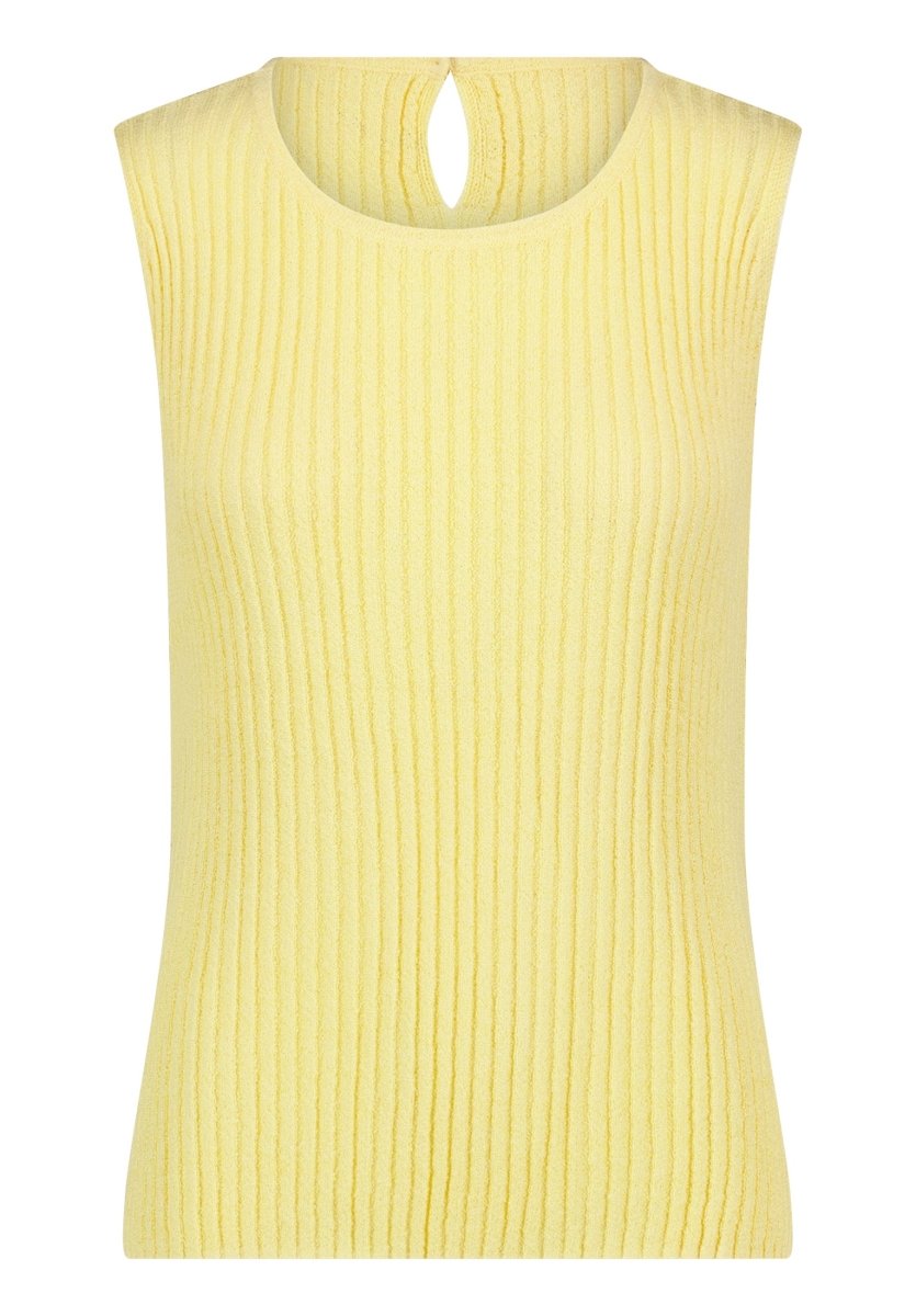 Cartoon Sweat Kurz ohne Arm in der Farbe Gelb