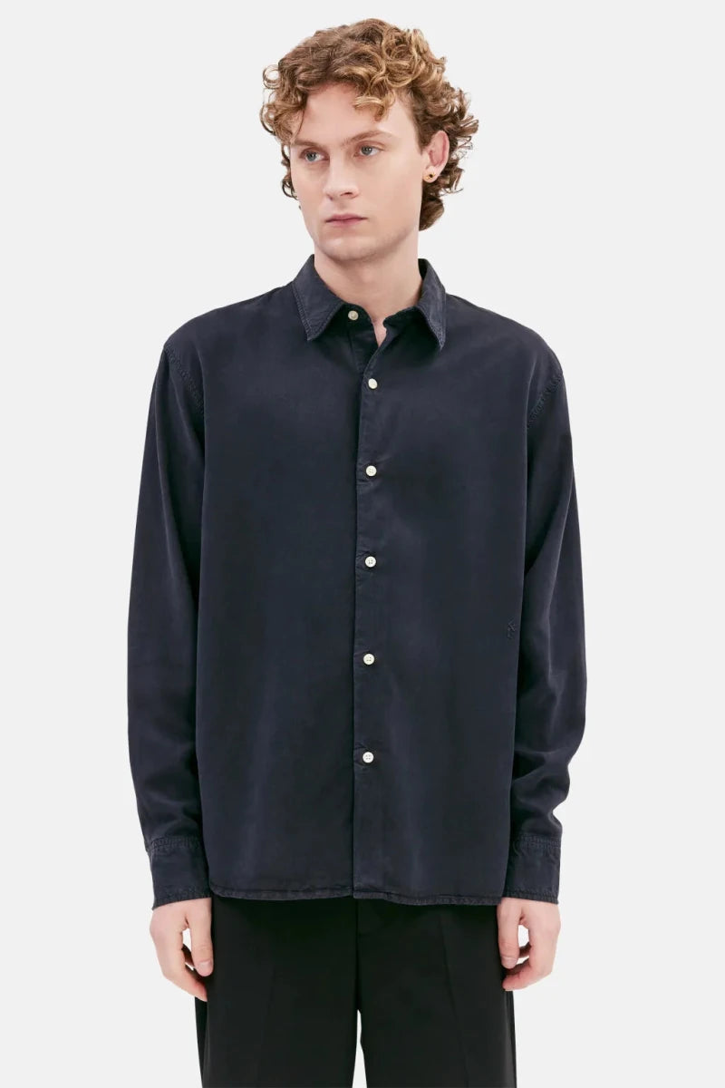 Elvine Hemd Ossian in der Farbe Dark Navy