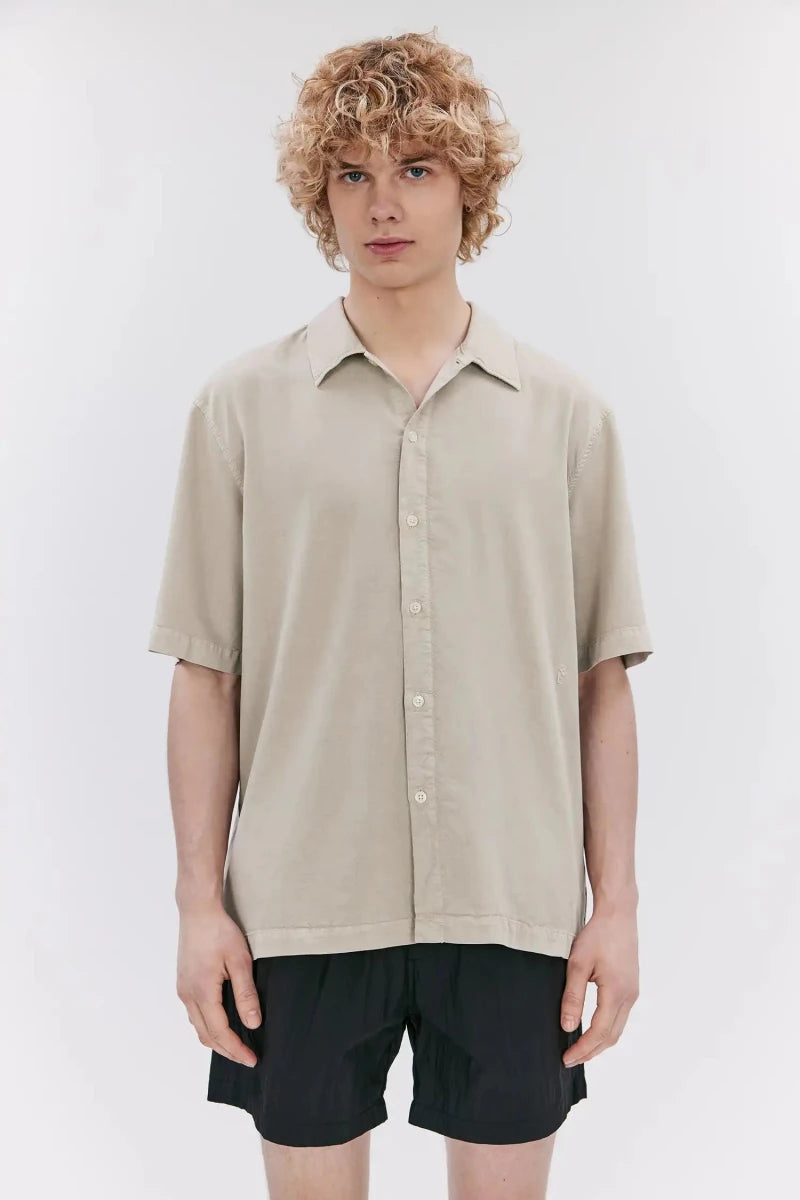 Elvine Hemnd Rhys Sand grey