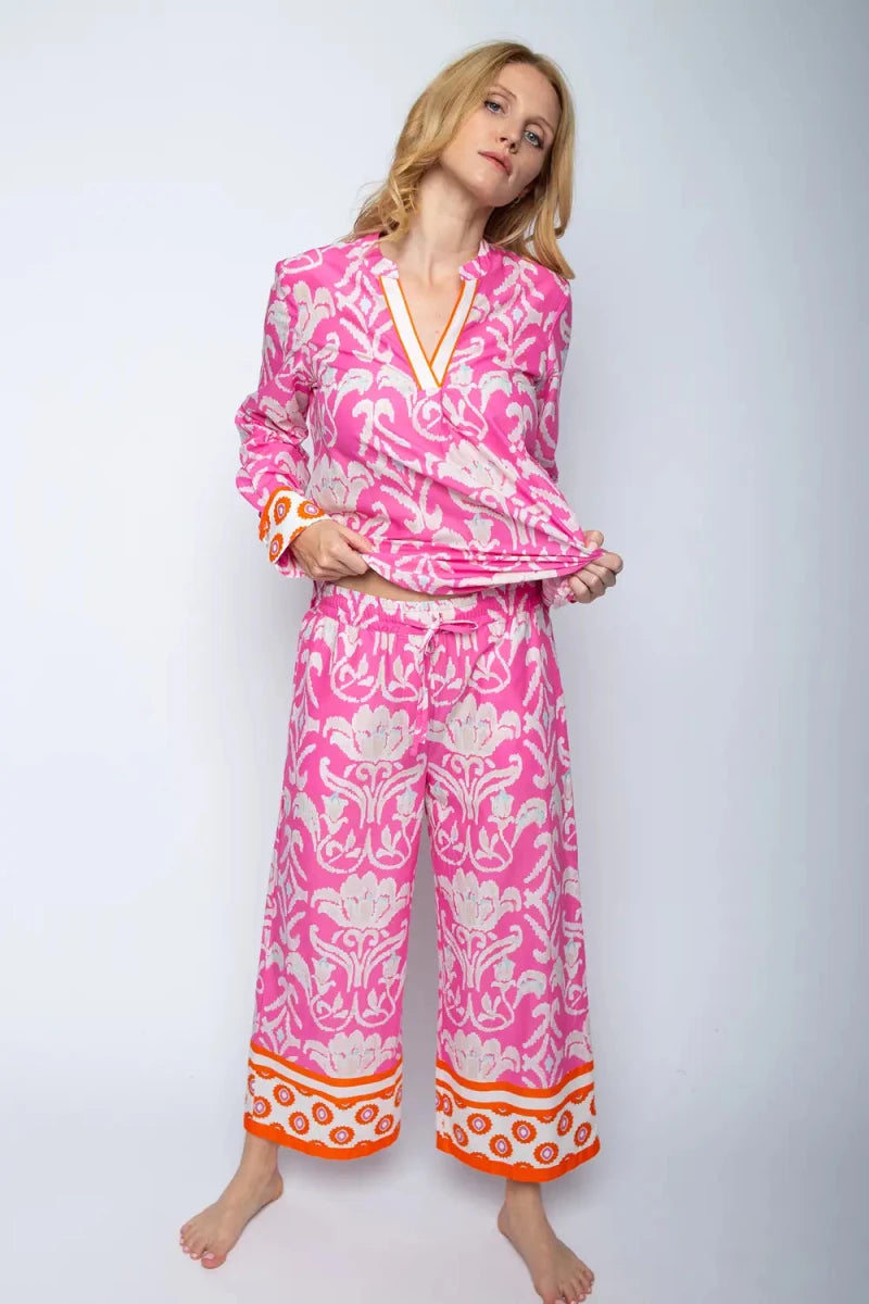Emily Van Den Bergh 7/8 Sommerhose Pink