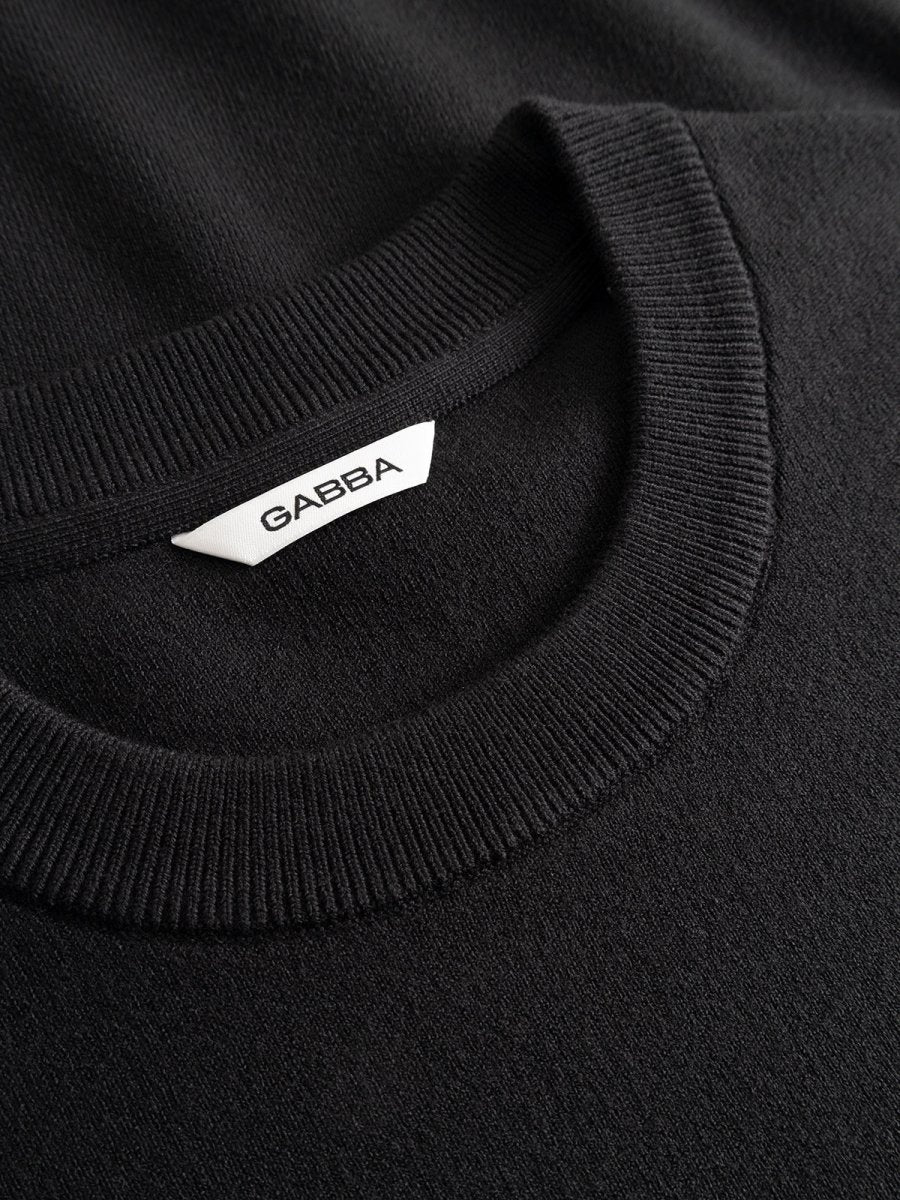 Gabba GABadriel O-Neck Lume LS Knit in der Farbe Meteorite