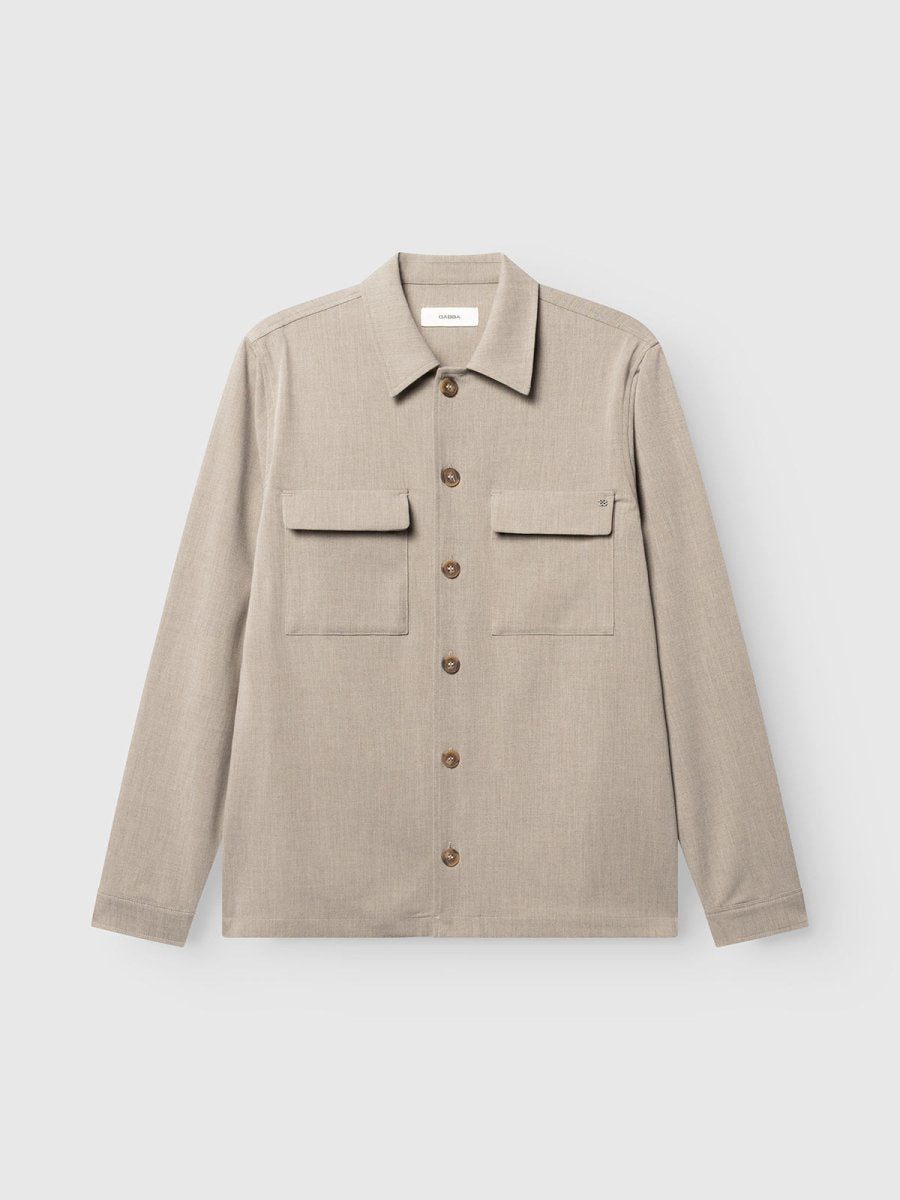 Gabba GABtogger Push Phin LS Overshirt GRS in der Farbe Sand
