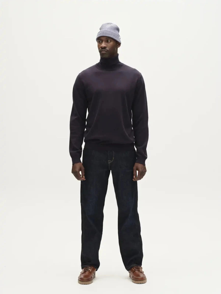 Gabba Rollkragenpullover Aris Prex in der Farbe Navy