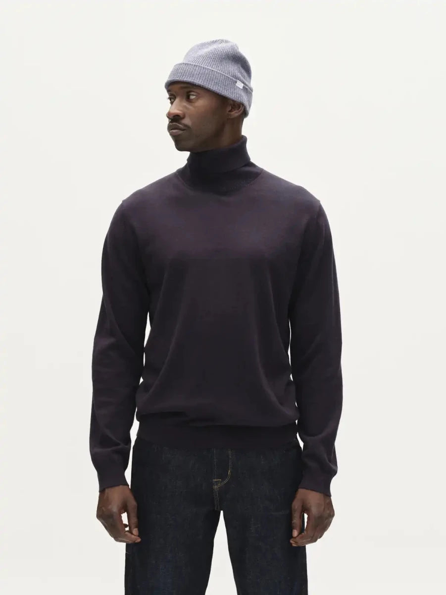 Gabba Rollkragenpullover Aris Prex in der Farbe Navy