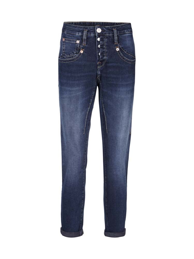 Herrlicher Shyra Cropped Denim Stretch Jeans in Orion
