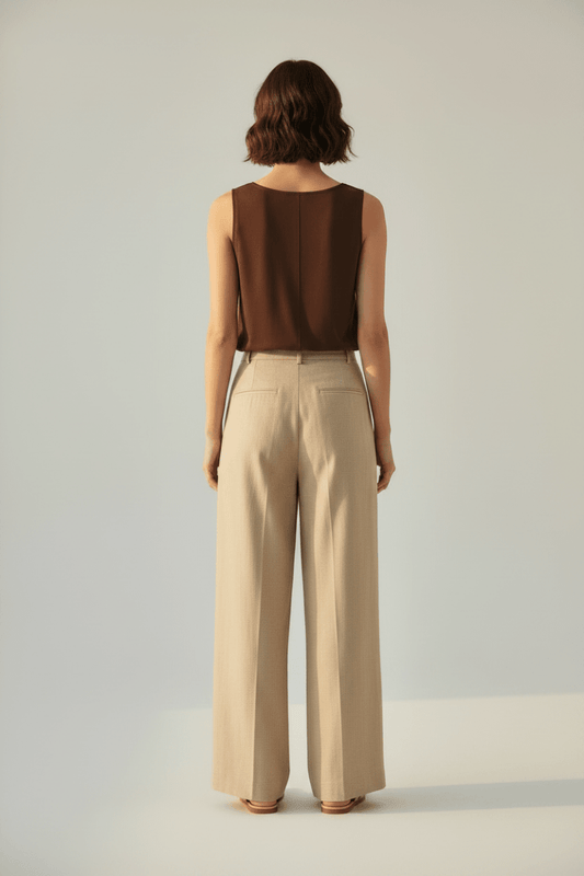 Herrlicher Yasu Jersey Damentop in Coffee