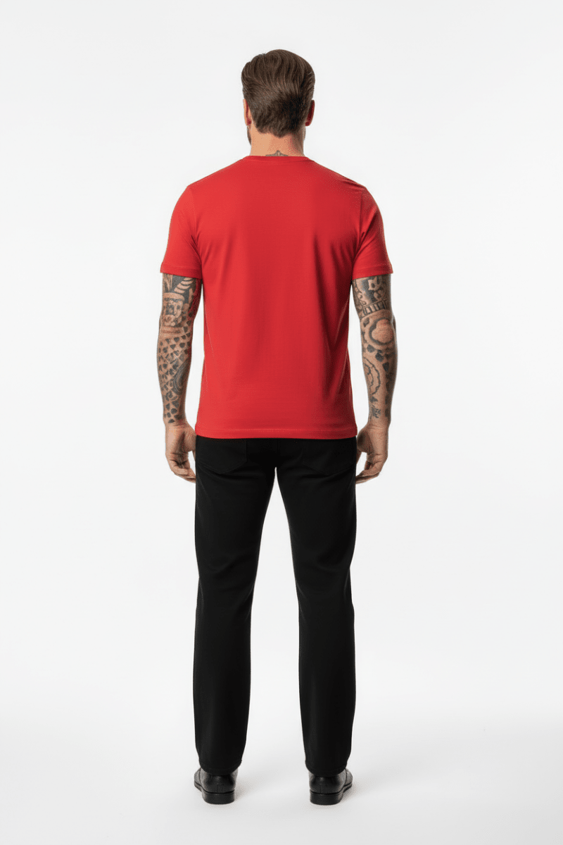 Le Deux T-Shirt Norregaard Scarlet Sage