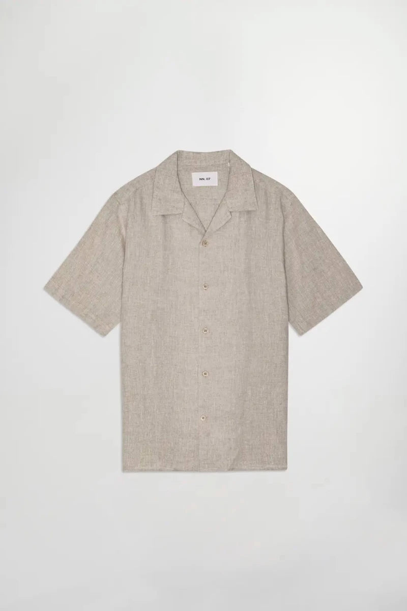 Leinenhemd für Herren: NN. 07 Hemd Julio - Atmungsaktives Material, ultimativer Tragekomfort!