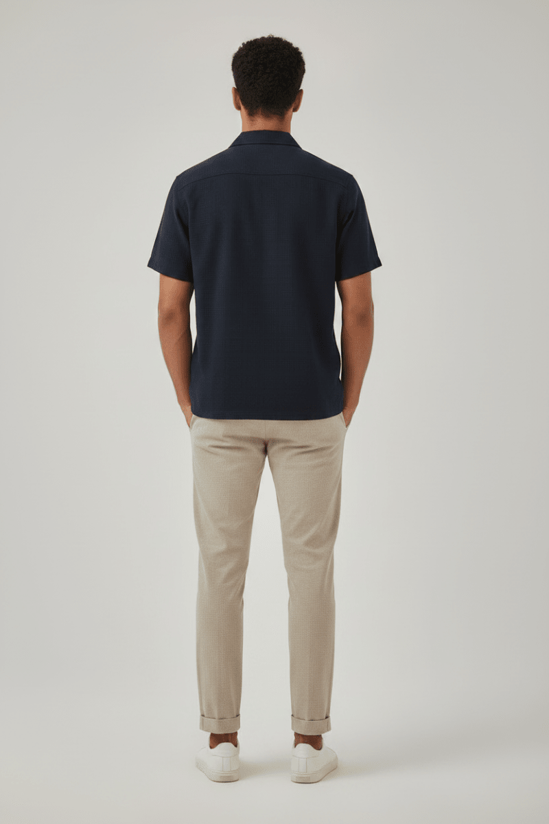 Les Deux Charlie SS Shirt in der Farbe Black