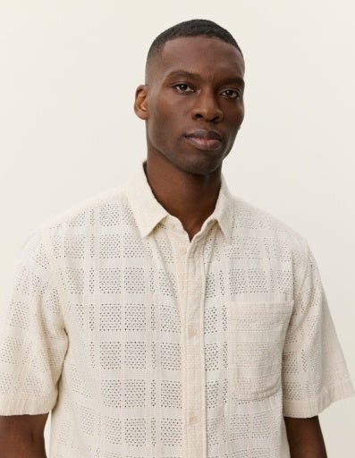 Les Deux Charlie SS Shirt in der Farbe IVORY