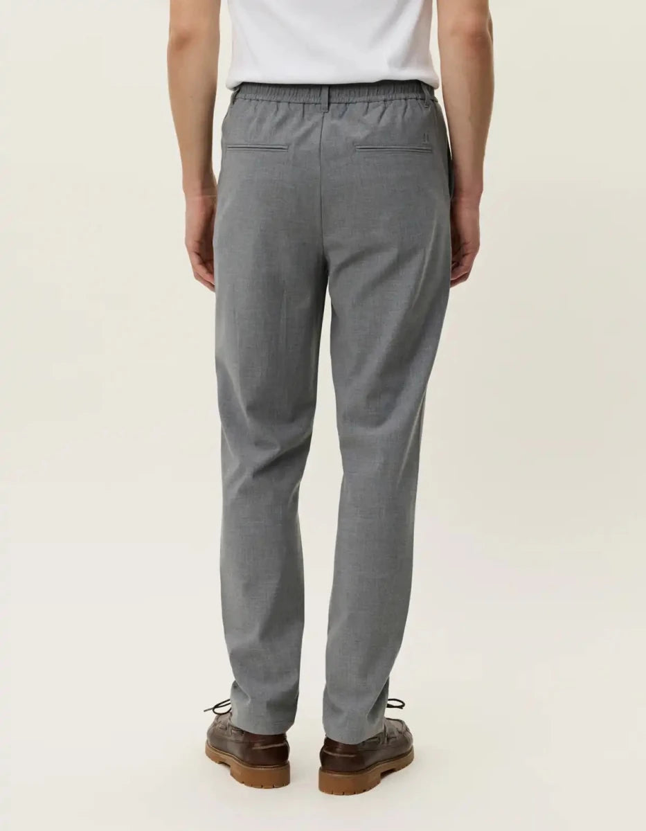 Les Deux Como Tapered Texture Hose Grey Melange 320