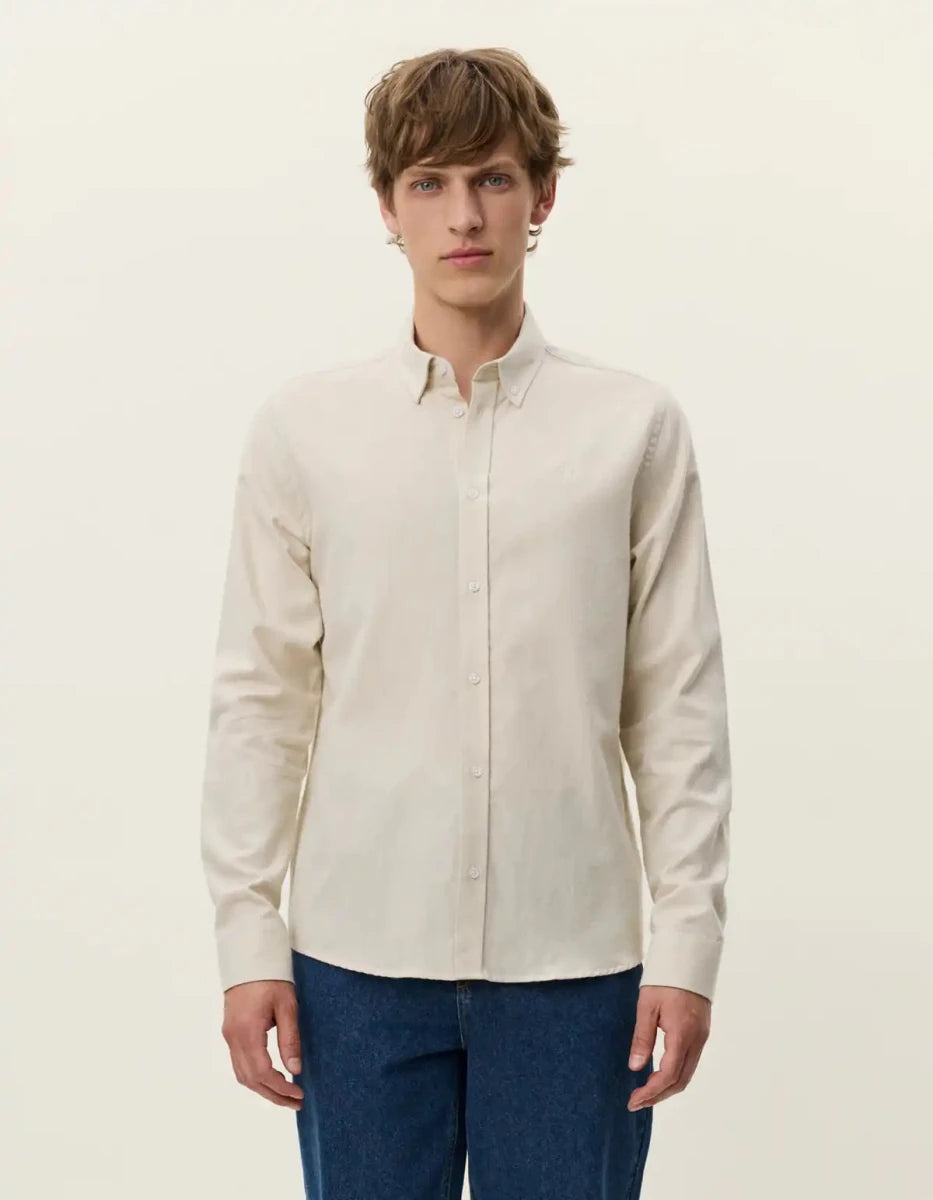 Les Deux Hemd Desert Reg in der Farbe Ivory