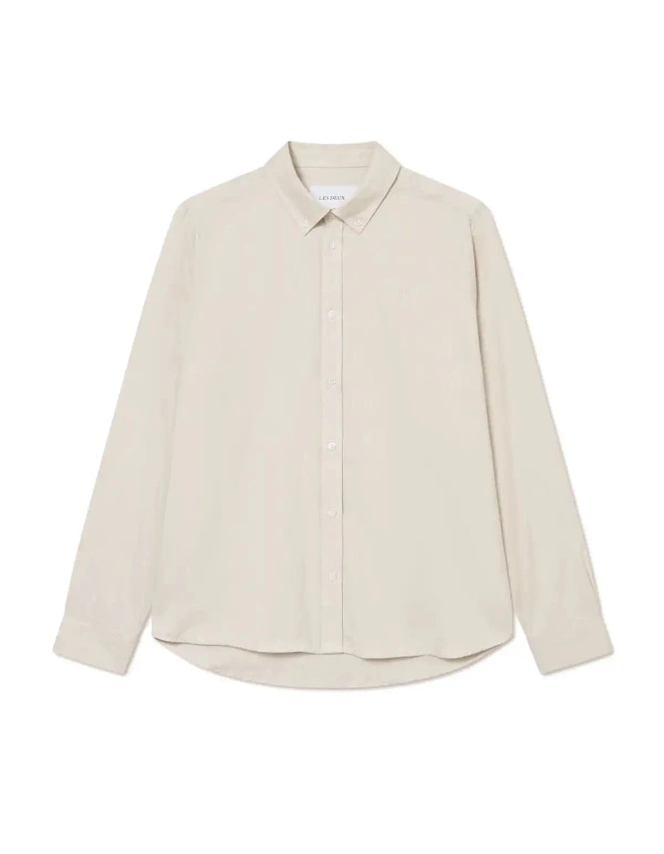Les Deux Hemd Desert Reg in der Farbe Ivory