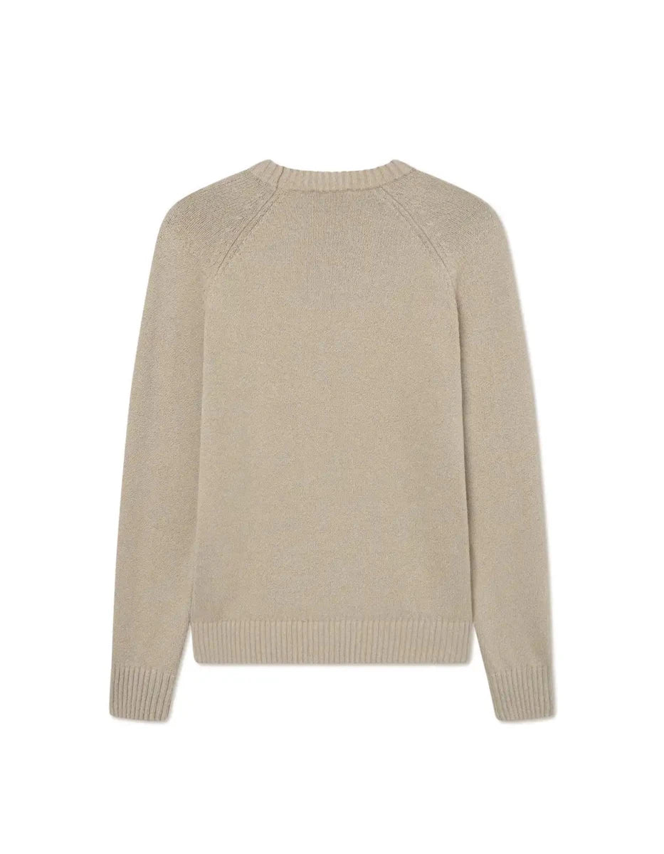 Les Deux Pullover Brad in der Farbe Dark Sand