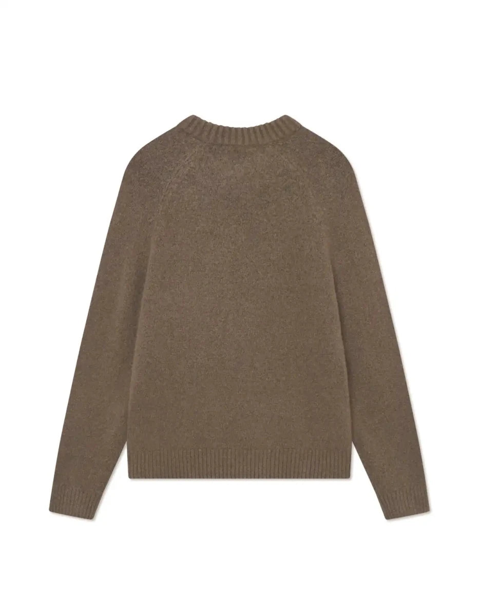 Les Deux Pullover Gilbert in der Farbe Teak Brown