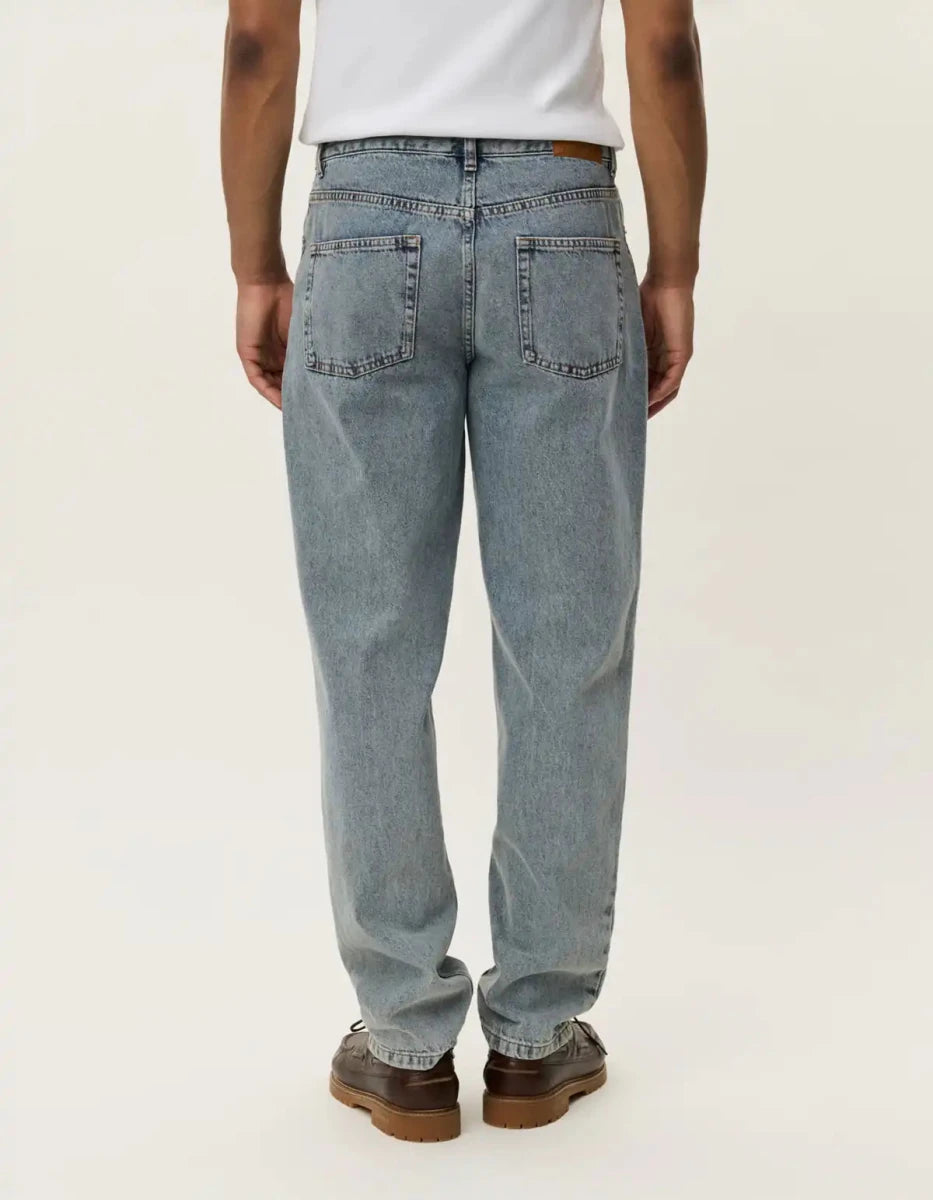 Les Deux Ryder Washed Denim Jeans Light Indigo Wash 458