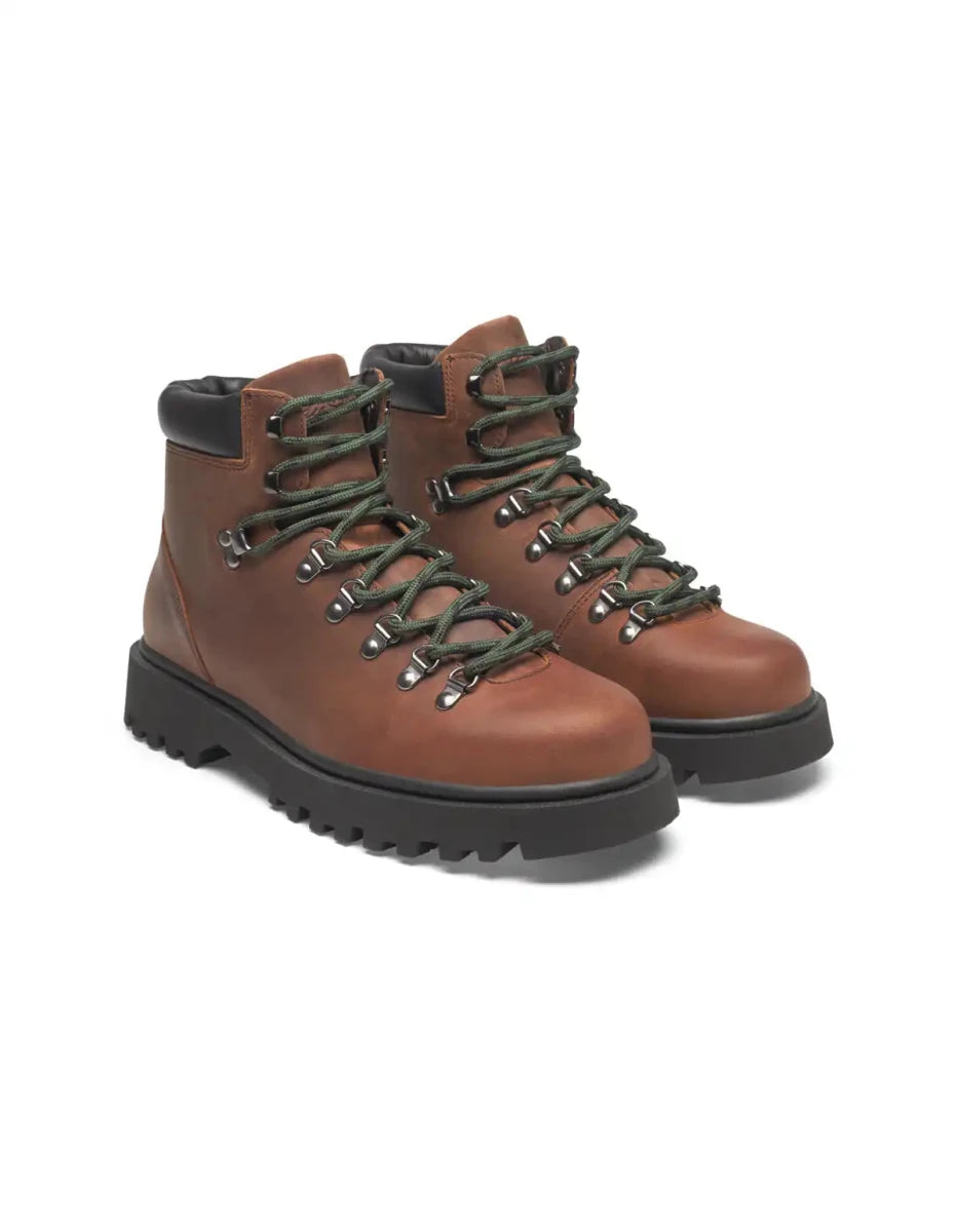 Les Deux Schnürstiefel in der Farbe Braun