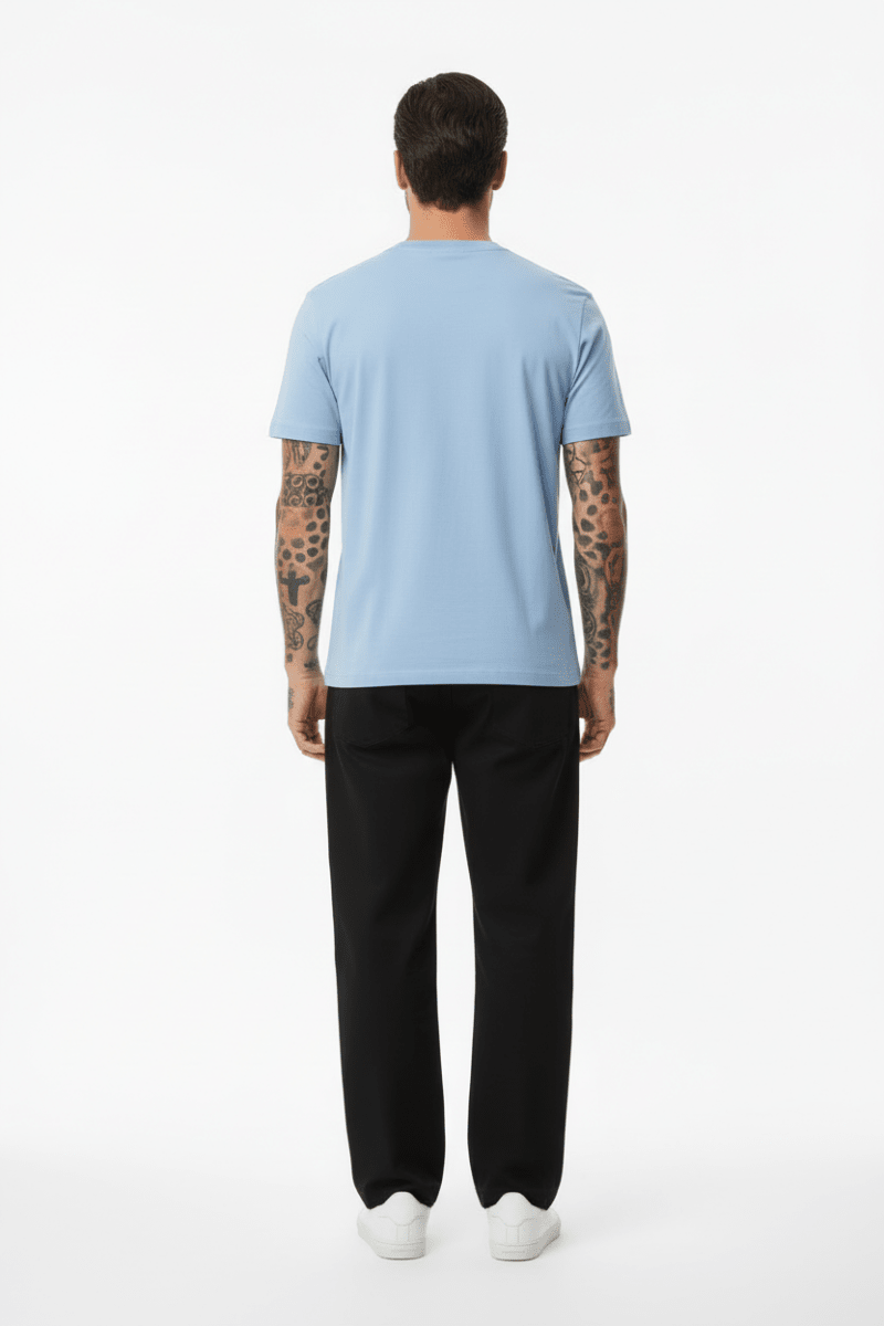 Les Deux T-Shirt Andrew in der Farbe Allure