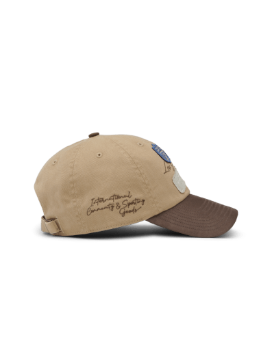 Les Deux x NFL Suede Contrast Visor Prairie Sand – Herren Cap