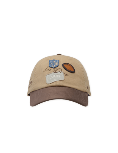 Les Deux x NFL Suede Contrast Visor Prairie Sand – Herren Cap