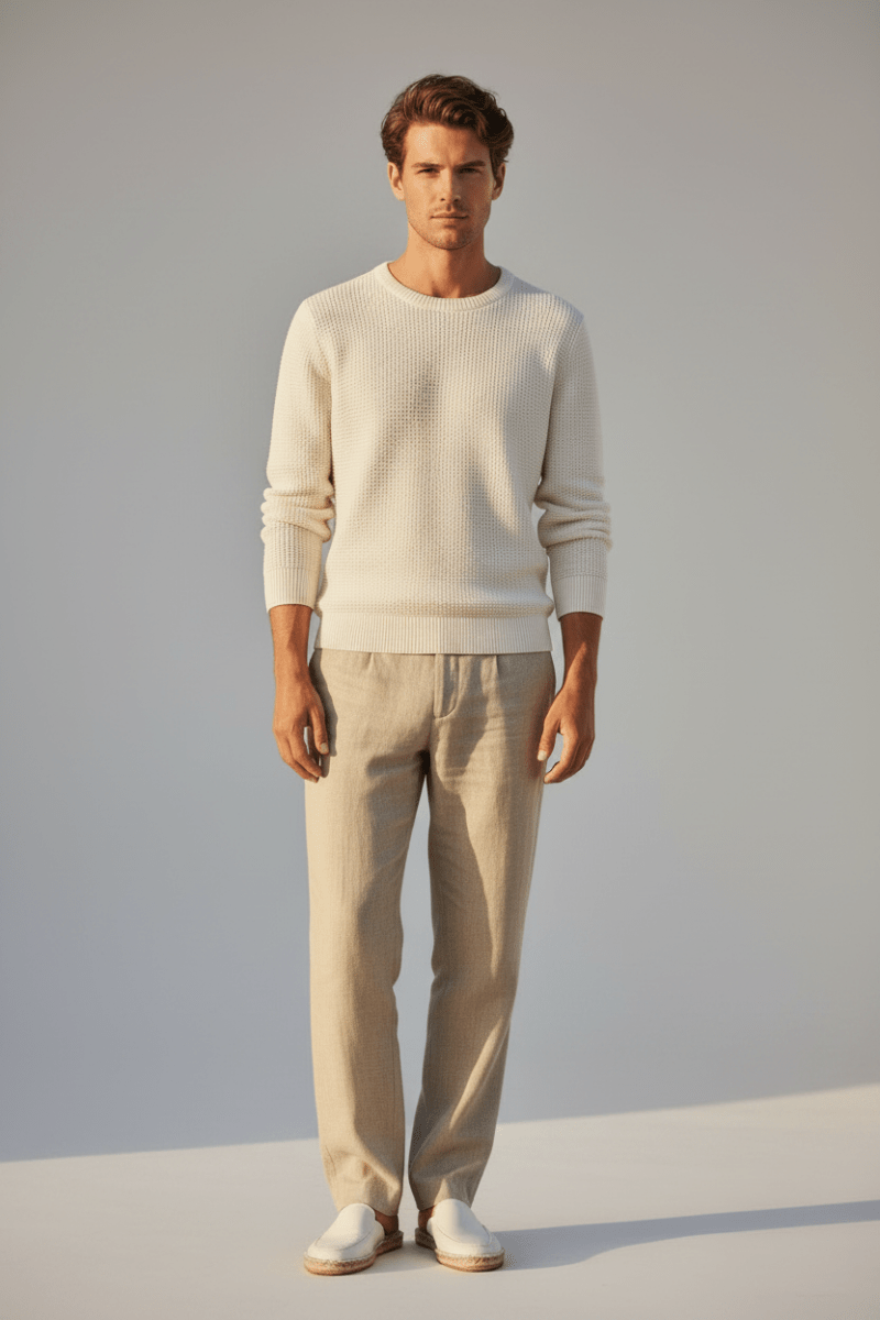 Marc O Polo Pullover in der Farbe Creme