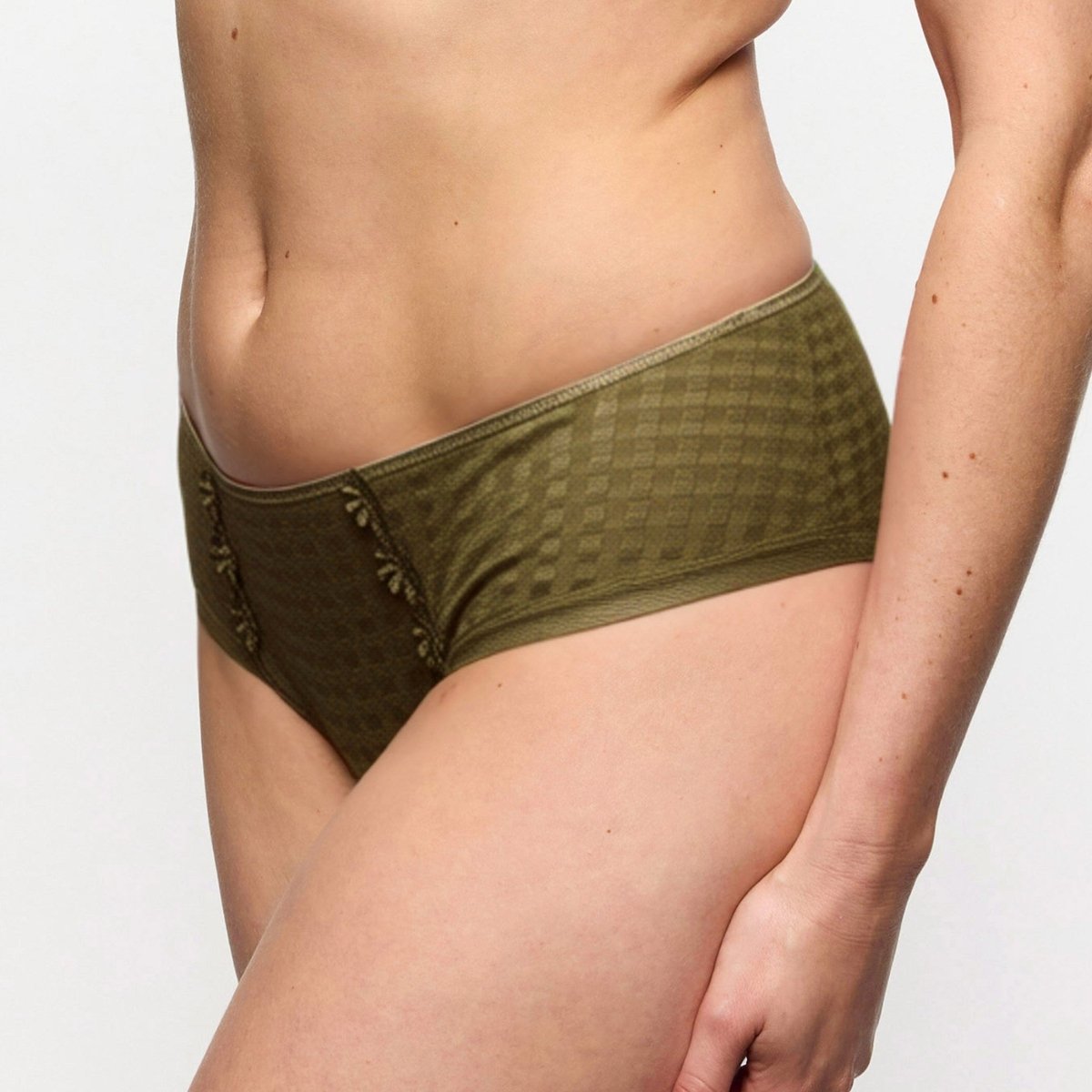 Marie Jo AVERO Hotpants in Oliv – Sportlich-elegante Damenwäsche