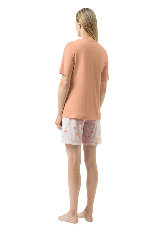 Mey Schlafanzug kurz in der Farbe pink parfait