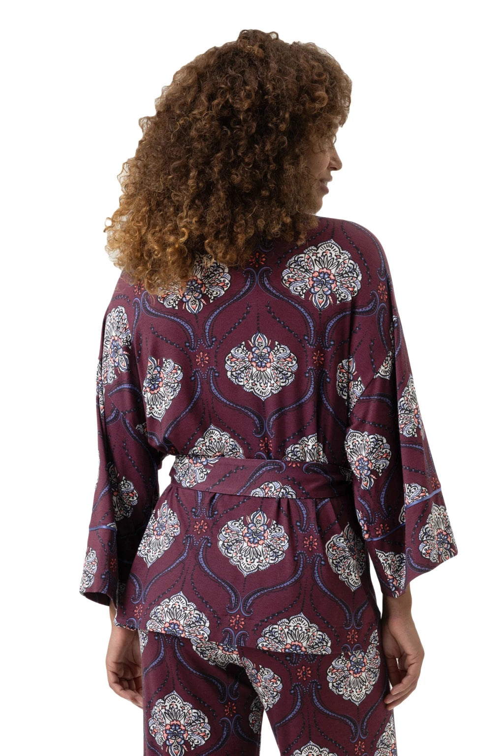 Mey Kimono Mysterious Ornaments Boysenberry
