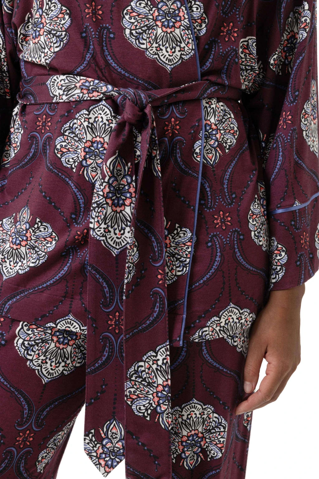 Mey Kimono Mysterious Ornaments Boysenberry