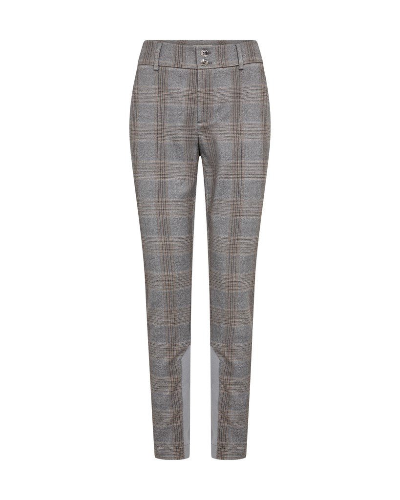 Mos Mosh Lush Tuxen Hose Slim Fit in Gewittergrau
