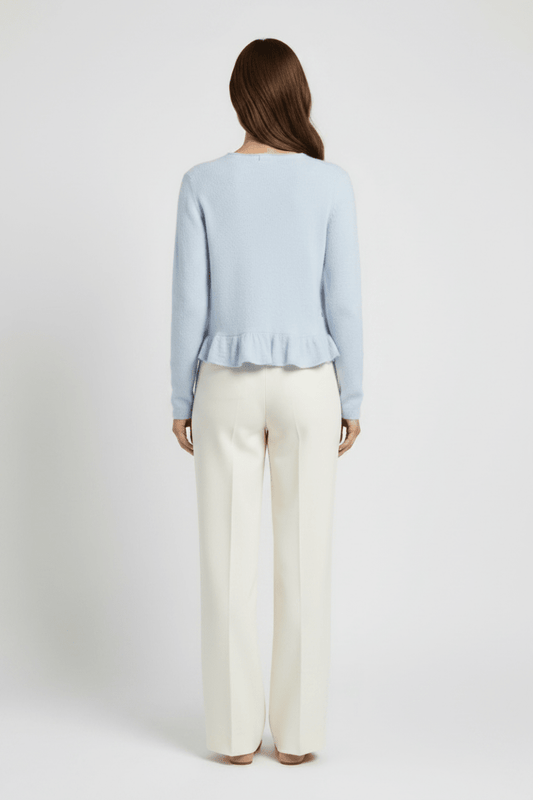 Mos Mosh Mape Alice Knit Cardigan Hellblau