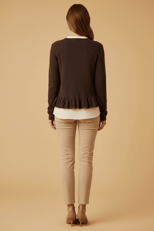 Mos Mosh Mape Alice Knit Cardigan Subterranean