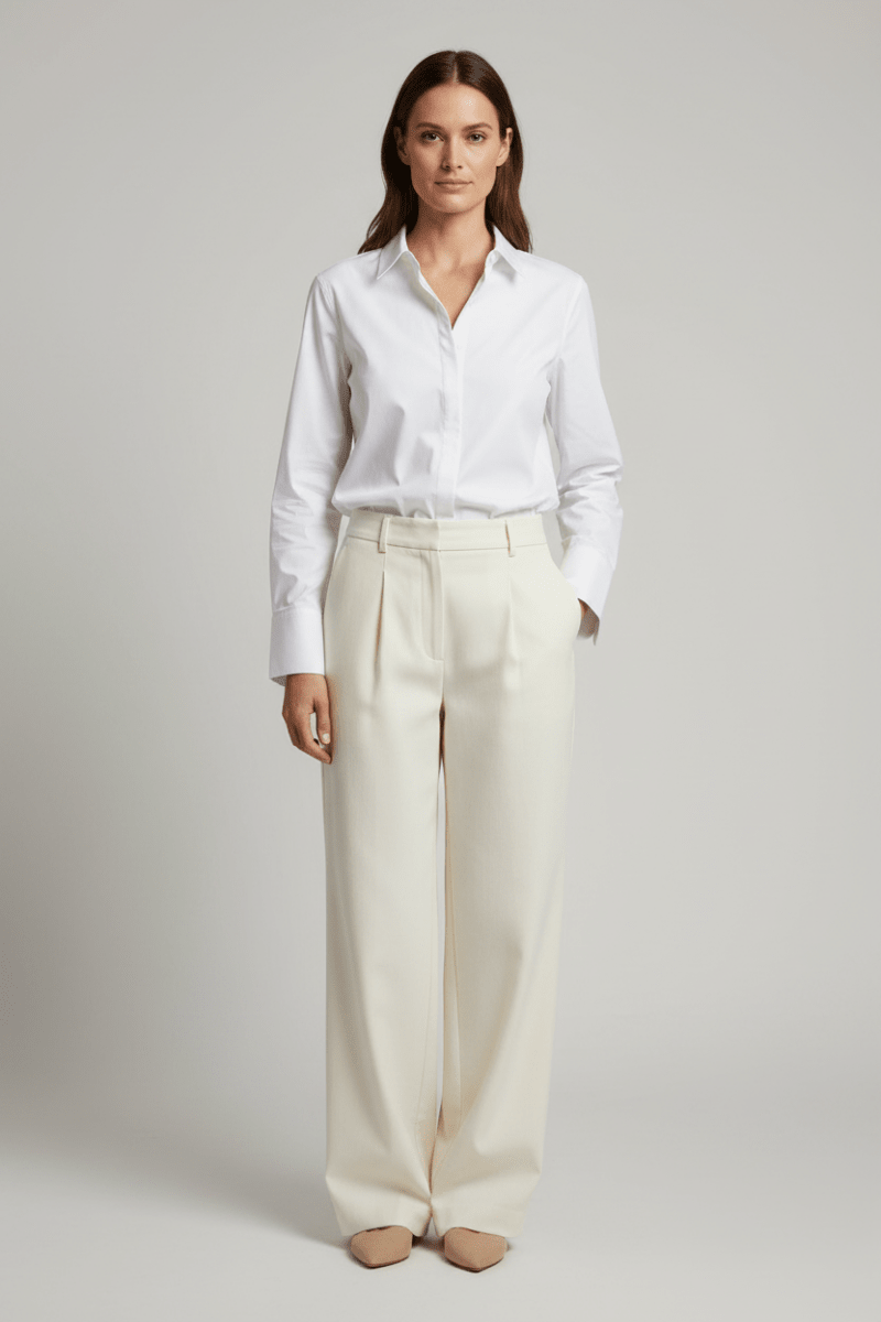 Mos Mosh MMWinola Cotton Twil Shirt in der Farbe White