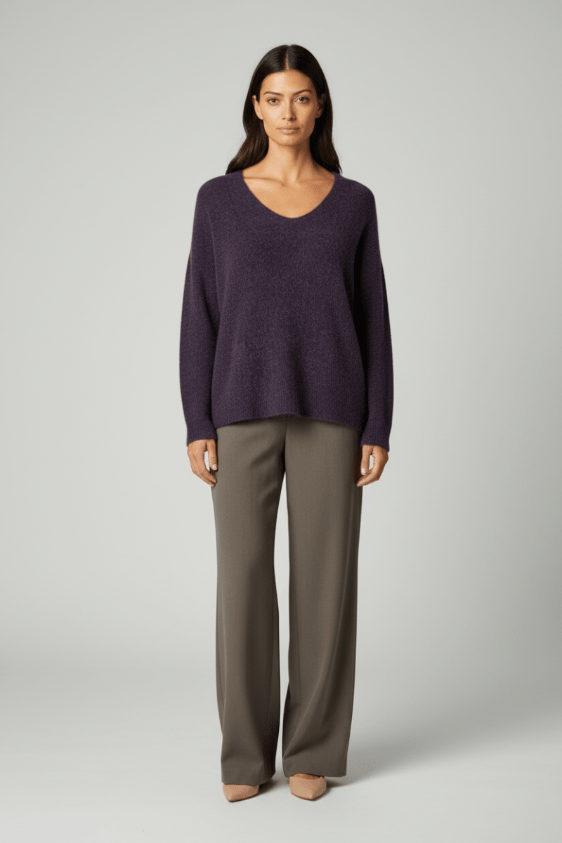 Mos Mosh Pullover MMThora in der Farbe Sweet Grape
