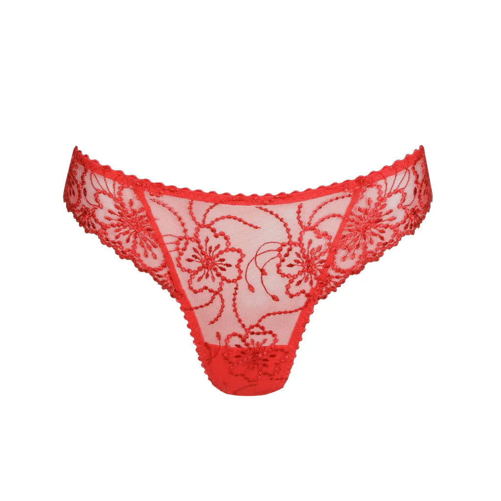 Marie Jo Jane String True Red
