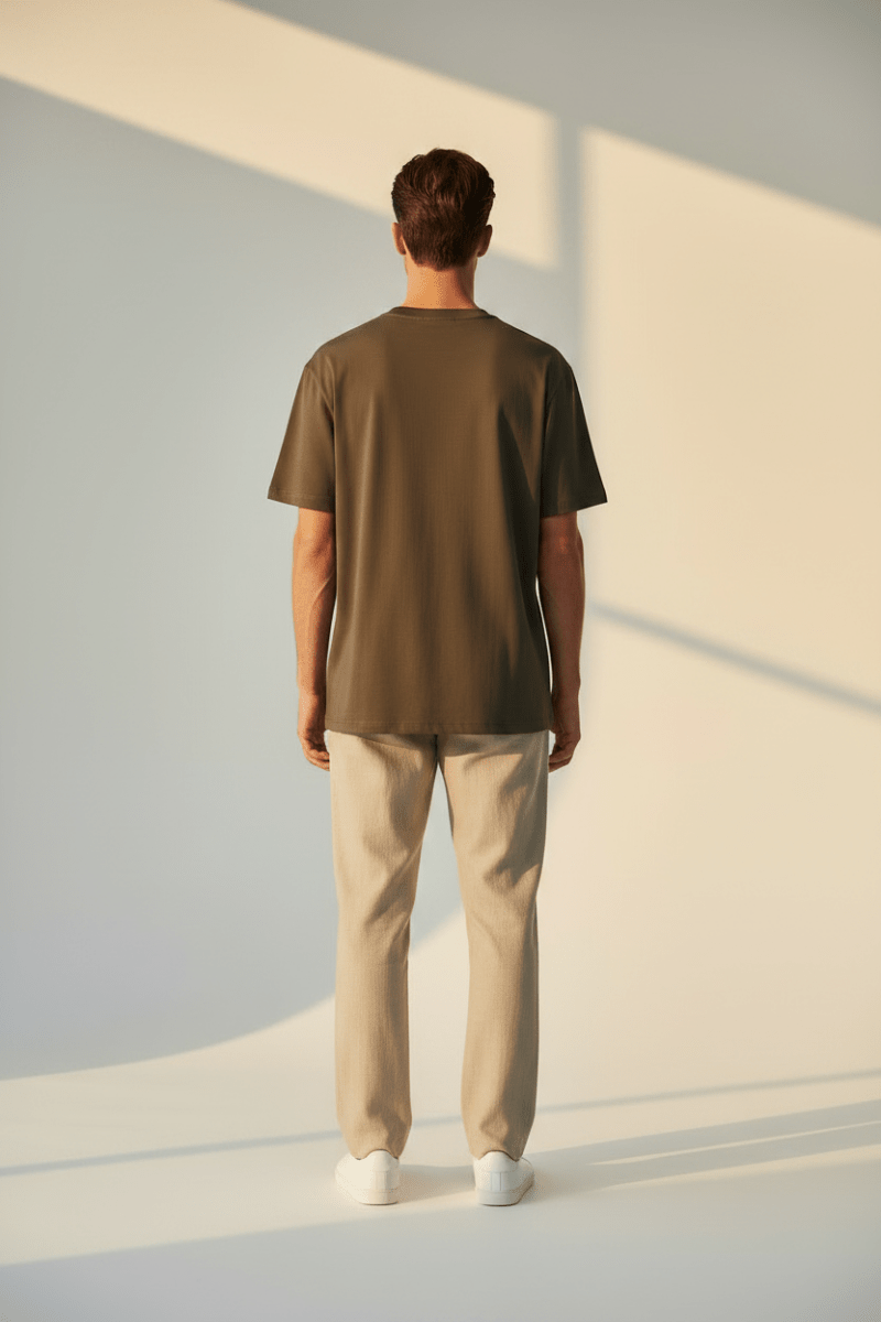 NN07 Adam T-shirt 3209 Mable Husk Regular
